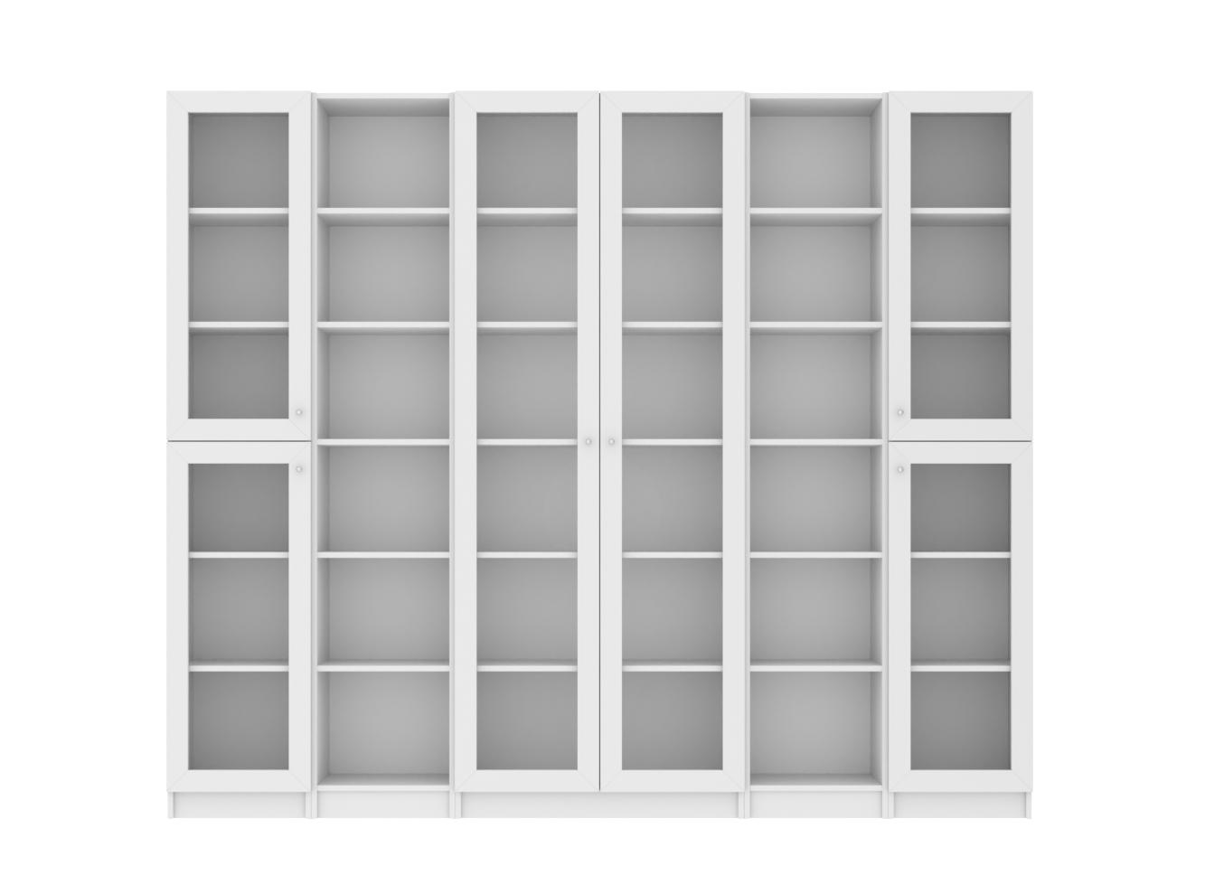 Изображение товара Книжный шкаф Билли 368 white ИКЕА (IKEA), 240x30x202 см на сайте adeta.ru