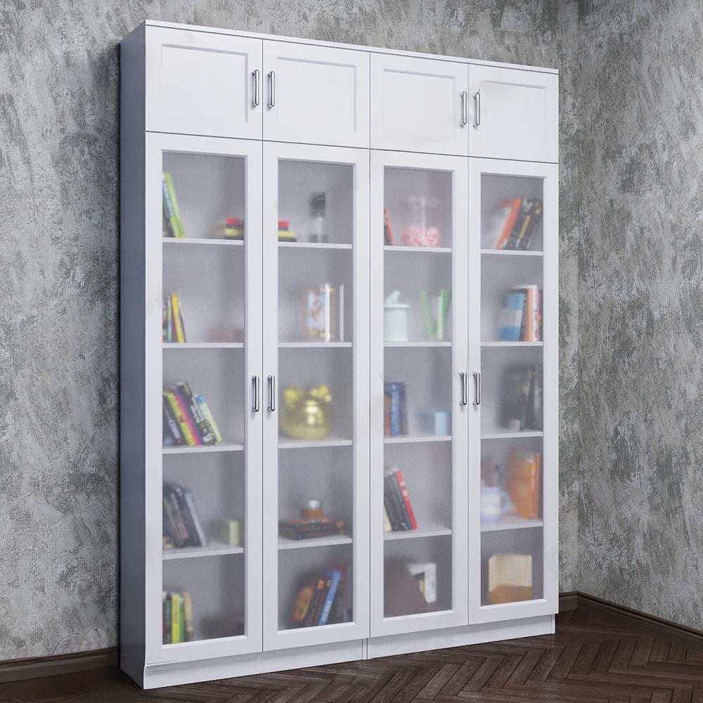 Книжный шкаф Мелвил white изображение товара