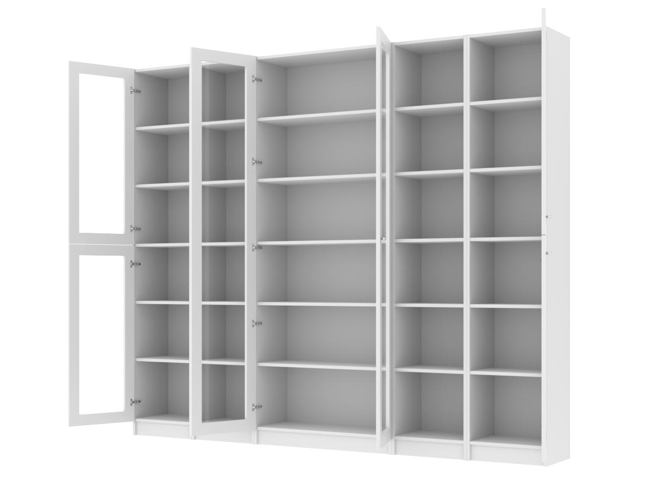 Изображение товара Книжный шкаф Билли 52 white ИКЕА (IKEA), 240x30x202 см на сайте adeta.ru