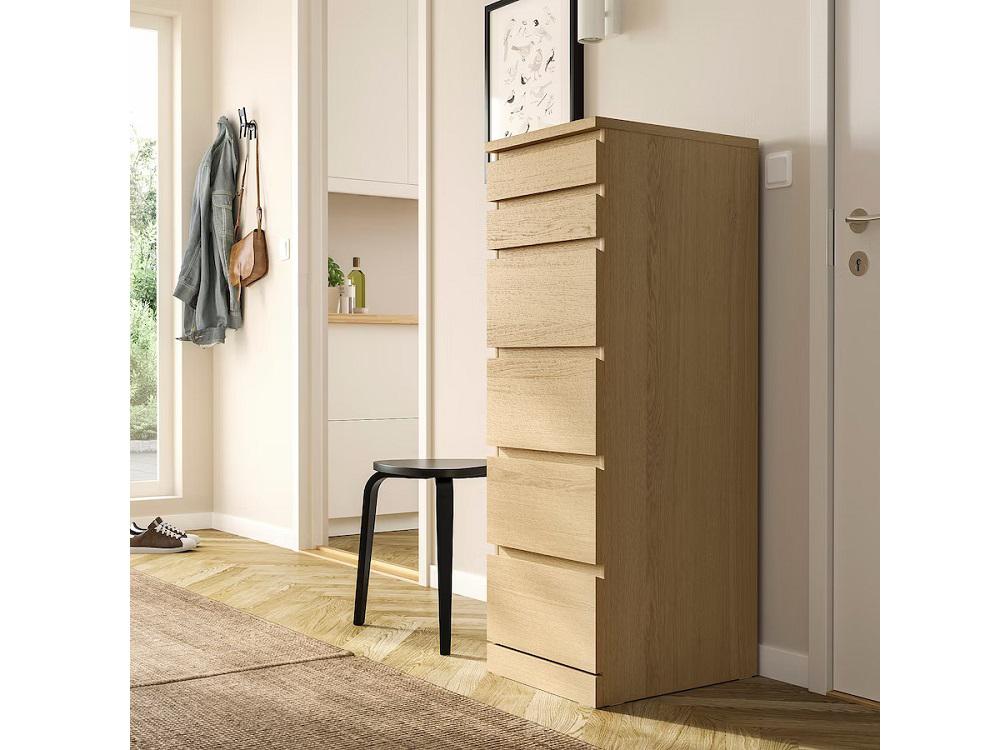 Изображение товара Комод Мальм 28 beige ИКЕА (IKEA), 40x48x123 см на сайте adeta.ru