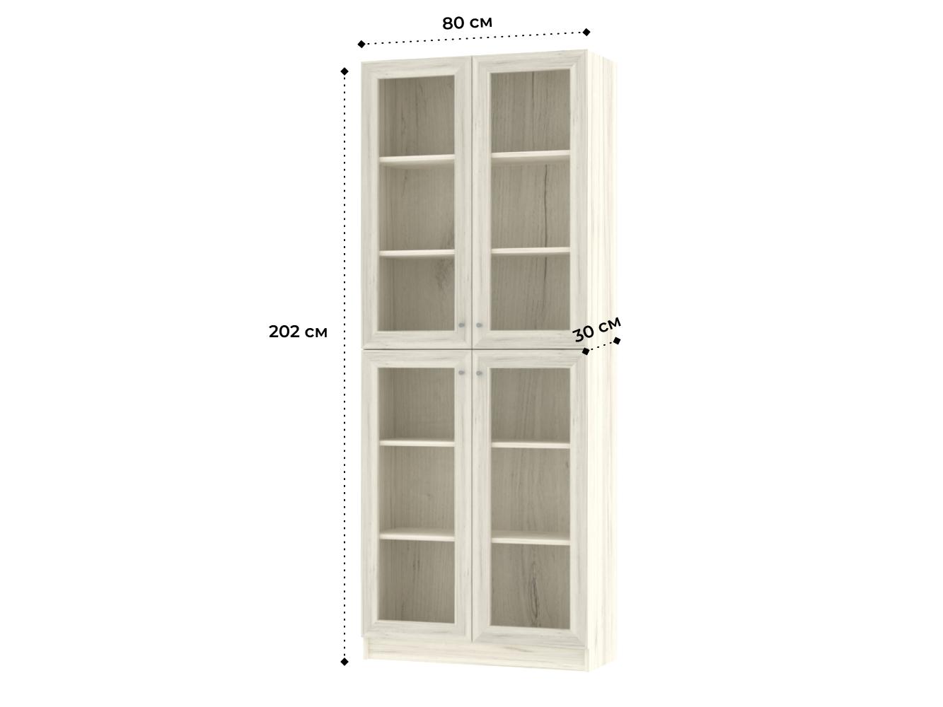  Книжный шкаф Билли 335 oak white craft ИКЕА (IKEA) изображение товара