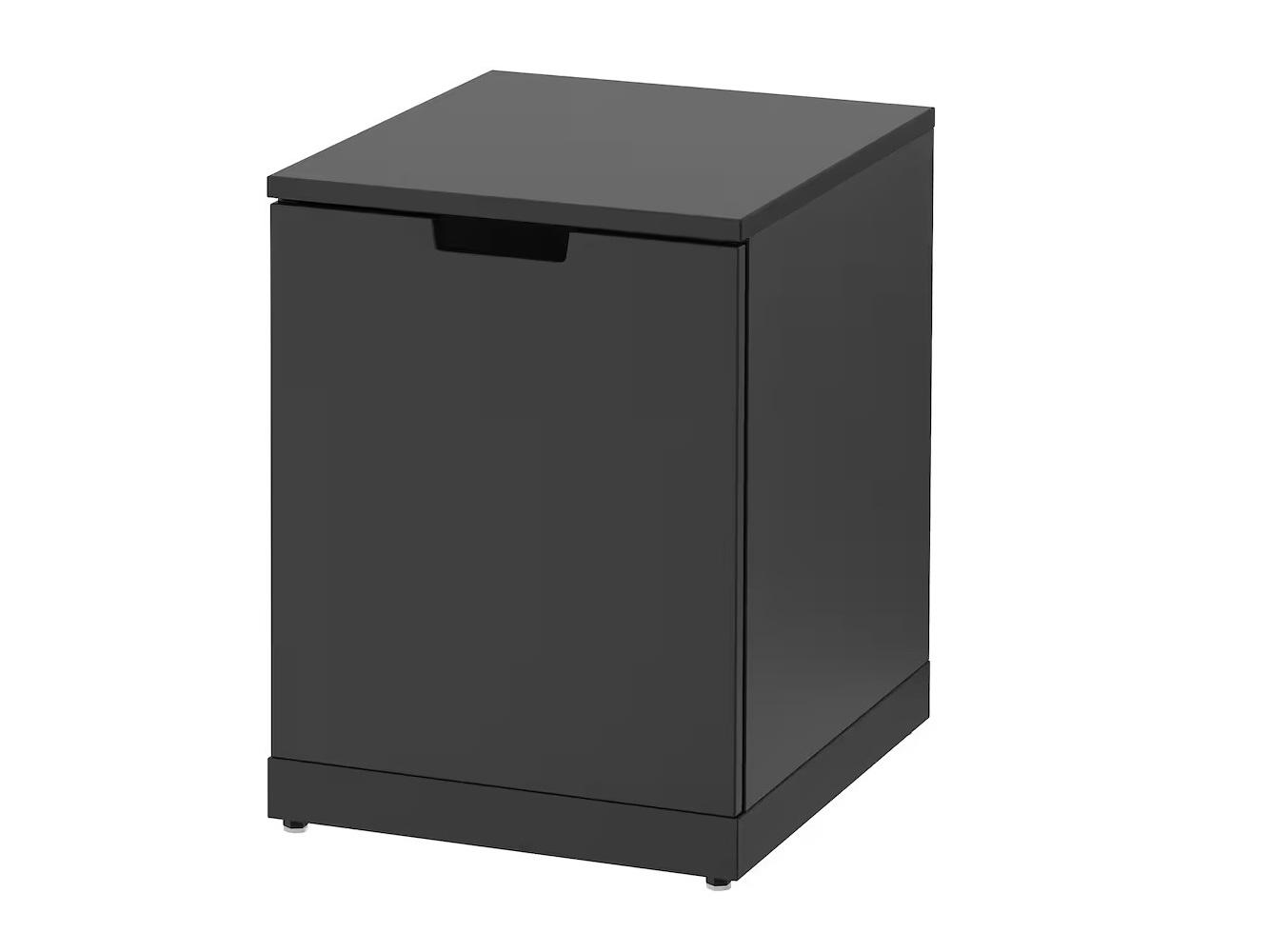 Комод Нордли 44 black ИКЕА (IKEA) изображение товара