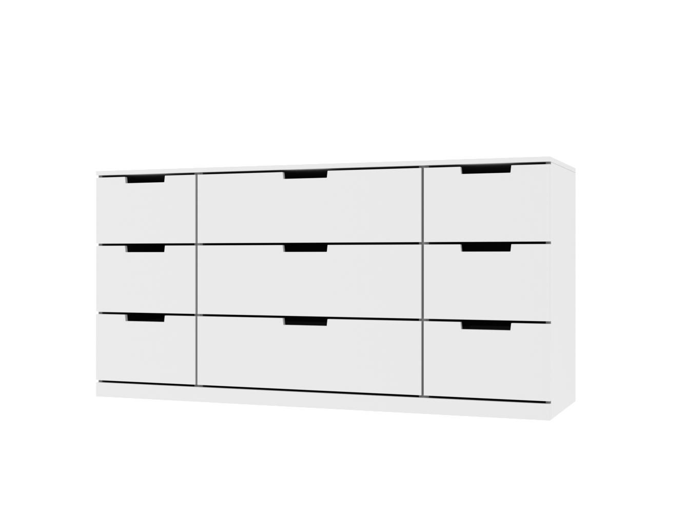  Комод Нордли 25 white ИКЕА (IKEA) изображение товара