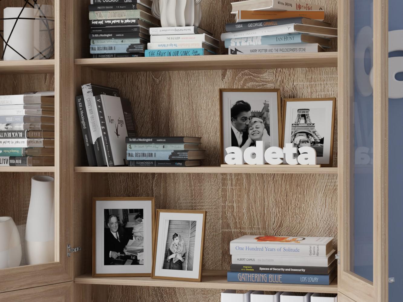 Изображение товара Книжный шкаф Билли 338 beige ИКЕА (IKEA), 120x30x202 см на сайте adeta.ru