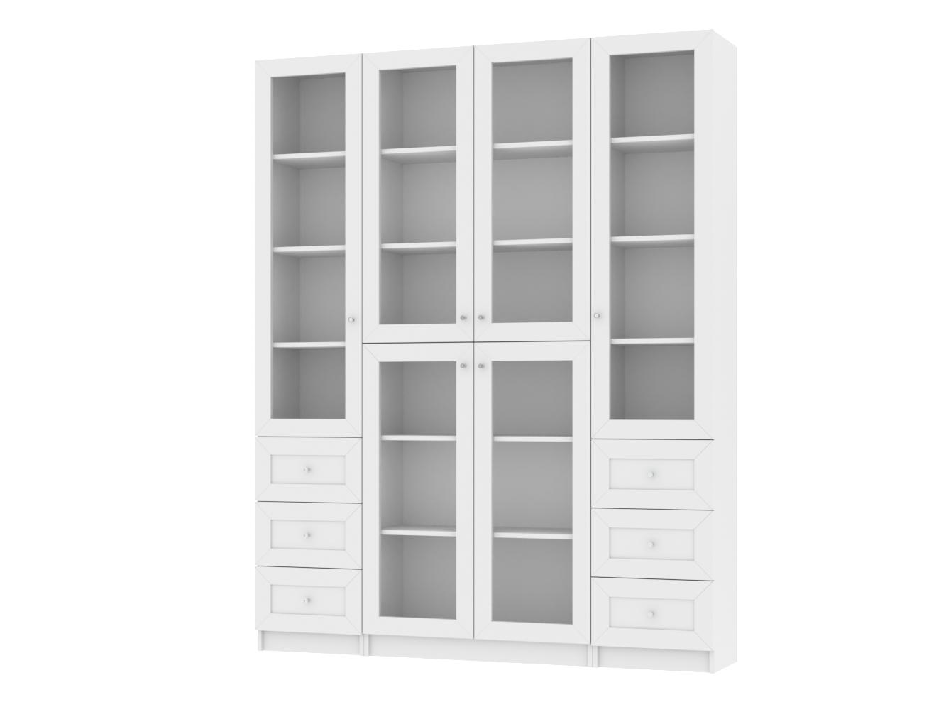 Изображение товара Книжный шкаф Билли 46 white ИКЕА (IKEA), 160x30x202 см на сайте adeta.ru