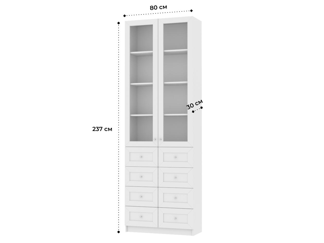 Книжный шкаф Билли 319 white ИКЕА (IKEA) изображение товара