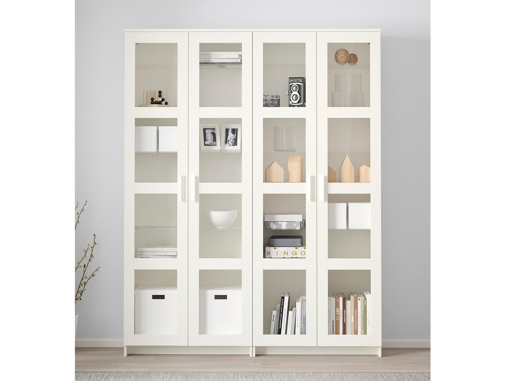 Книжный шкаф Бримнэс 13 white ИКЕА (IKEA) изображение товара