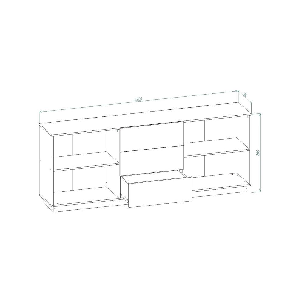  Комод Цесена 3 ИКЕА (IKEA) изображение товара