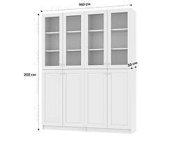 Изображение товара Книжный шкаф Билли 342 white ИКЕА (IKEA) на сайте adeta.ru