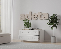 Изображение товара Тумба под телевизор Билли 516 white ИКЕА (IKEA) на сайте adeta.ru