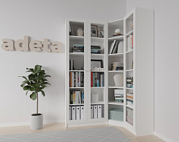 Изображение товара Книжный шкаф Билли 347 white ИКЕА (IKEA) на сайте adeta.ru