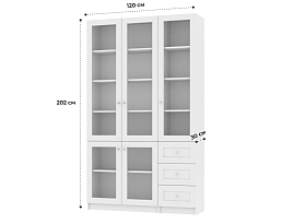 Изображение товара Книжный шкаф Билли 357 white ИКЕА (IKEA) на сайте adeta.ru