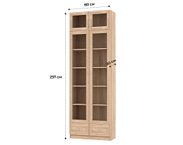 Изображение товара Книжный шкаф Билли 323 beige ИКЕА (IKEA) на сайте adeta.ru