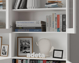 Изображение товара Книжный шкаф Билли 393 white ИКЕА (IKEA) на сайте adeta.ru