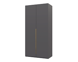 Изображение товара Распашной шкаф Пакс Альхейм 12 grey (gold) ИКЕА (IKEA) на сайте adeta.ru