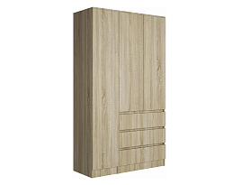 Изображение товара Распашной шкаф Мальм 314 oak ИКЕА (IKEA) на сайте adeta.ru