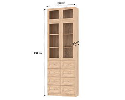 Изображение товара Книжный шкаф Билли 320 beige ИКЕА (IKEA) на сайте adeta.ru