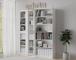 Изображение товара Книжный шкаф Билли 343 white ИКЕА (IKEA) на сайте adeta.ru