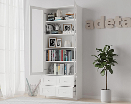 Изображение товара Книжный шкаф Билли 316 white ИКЕА (IKEA) на сайте adeta.ru