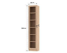 Изображение товара Книжный шкаф Билли 332 beige ИКЕА (IKEA) на сайте adeta.ru