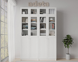 Изображение товара Книжный шкаф Билли 394 white ИКЕА (IKEA) на сайте adeta.ru